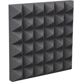 Auray Pyramid Foam Acoustic Studio Panels (8-Pack)