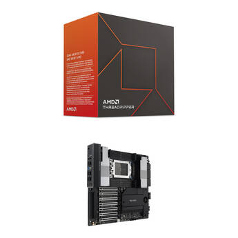 AMD Ryzen Threadripper 7960X 4.2 GHz 24-Core sTR5 Processor Kit with ASUS Pro WS WRX90E-SAGE SE EEB Motherboard