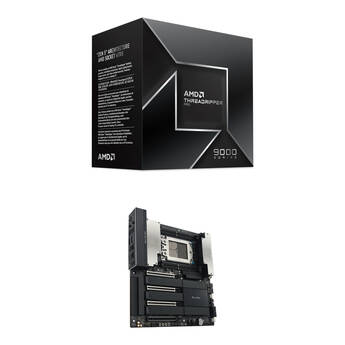 AMD Ryzen Threadripper PRO 9955WX 4.5 GHz 16-Core sTR5 Processor Kit with ASUS Pro WS TRX50-SAGE WIFI A sTR5 CEB Motherboard
