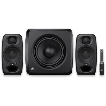 IK Multimedia iLoud Micro Monitor Pro + iLoud Sub 2.1 Bundle (Black)