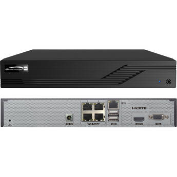 Speco Technologies N4NRV 4-Channel 8MP NVR with 2TB HDD