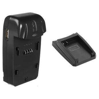 Watson Compact AC/DC Battery Charger Kit with Adapter Plate for EN-EL23