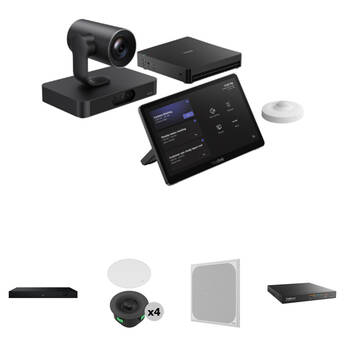 Yealink MVC S80 Native Teams Rooms System with Switch, Processor & Audio Kit for Medium to Large Rooms