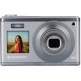 AgfaPhoto Realishot DC9200 Dual-Screen Digital Camera (Silver)