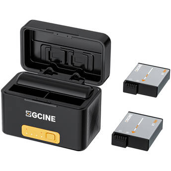 ZGCINE PS-OM1 2-Bay Charging Case Kit for Select DJI Osmo Batteries