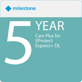 Milestone 5-Years Care Plus for XProtect Express+ DL