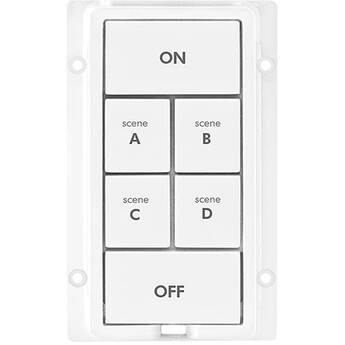 Insteon 6-Button Change Kit for Keypads (White)