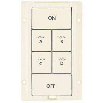 Insteon 6-Button Change Kit for Keypads (Light Almond)