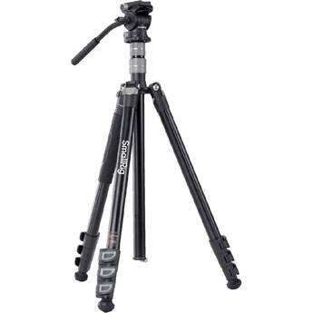 SmallRig Reverse-Folding Travel Photography Aluminum Tripod with FH10 Head