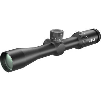 ZEISS 3.5-10x42 V3 Riflescope with External Ballistic Stop Turret (Plex #6 Reticle)