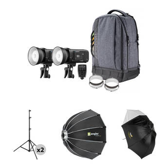 Westcott FJ400 II 2-Strobe Portrait Photography Kit (Multi-Brand Transmitter)