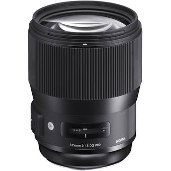 Sigma 135mm f/1.8 DG HSM Art Lens for Nikon F (Refurbished)