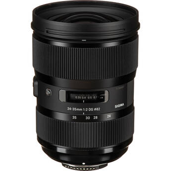 Sigma 24-35mm f/2 DG HSM Art Lens for Nikon F (Refurbished)