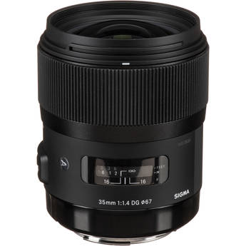 Sigma 35mm f/1.4 DG HSM Art Lens for Canon EF (Refurbished)