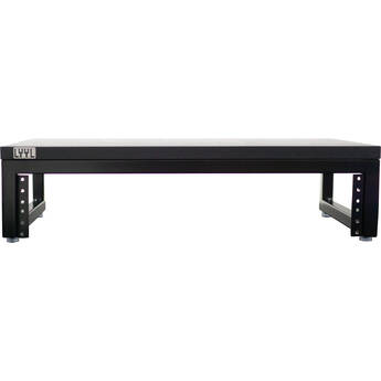 LYYL Desktop Equipment Rack Stand (2 RU, Black)
