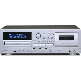 Teac AD-850-SE CD Player, Cassette & USB Player/Recorder (Silver)