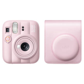 FUJIFILM instax mini 13 Instant Film Camera with Case Kit (Candy Pink)