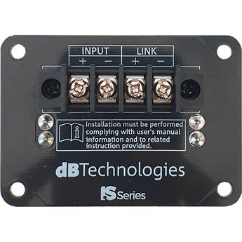 dBTechnologies BP-IS Barrier Strip Input Panel for IS Series Loudspeakers