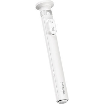 KraftGeek Magnetic Smartphone Tap-To-Open Tripod (White)