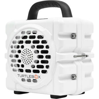 Turtlebox Cub Portable Waterproof Speaker (White)