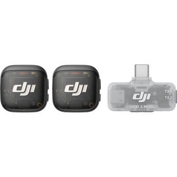 DJI Mic 3 2-Person Compact Wireless Microphone System/Recorder for Mobile Devices