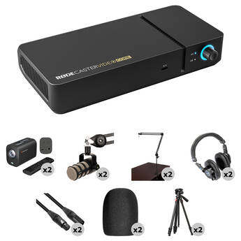 RODE RODECaster Video Core All-in-One Production Console 2-Camera Podcasting Kit