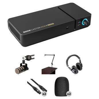 RODE RODECaster Video Core All-in-One Production Console Podcasting Kit