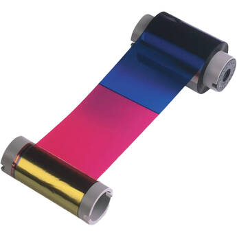 Fargo YMCKO Color Cartridge with Cleaning Roller for DTC4500e (700 Prints)
