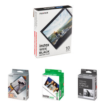 FUJIFILM instax WIDE Instant Film Bundle (50 Exposures)