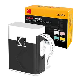 Kodak Memo Label Era M50 Wireless Label Printer and 13 Label Rolls (White)