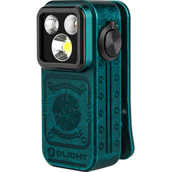 Olight Oclip Pro S Rechargeable Clip-On Light (Sunken Artifact Blue)