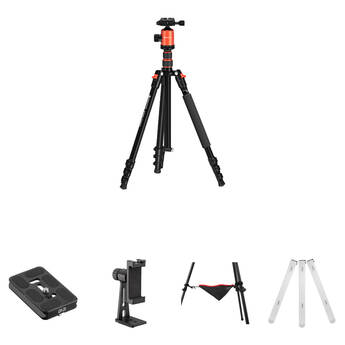 Geekoto AT24Pro Dreamer 77" Aluminum Tripod with Accessory Kit