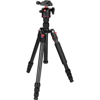 Neewer BASICS TP17B Carbon Fiber Travel Tripod Monopod with Ball Head (64")