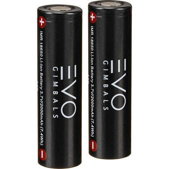 EVO Gimbals 18650 Li-Ion Battery (2000mAh, 2-Pack)