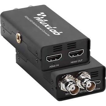 MuxLab SDI/HDMI Bidirectional Converter with Display