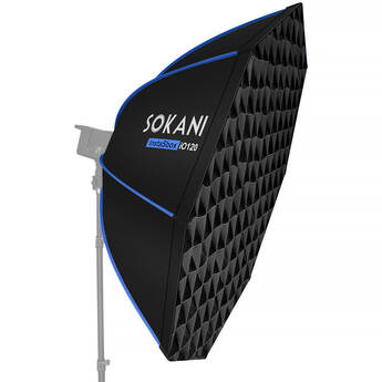 Sokani instaSbox iO120 Quick-Open Octagonal Softbox with Grid (47.2")
