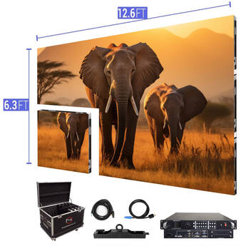 LED Nation Display Panel 12.6' P4.0 for School Theaters & Assemblies