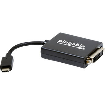 Plugable USB 3.1 Gen 1 Type-C Male to DVI Female Adapter (6")