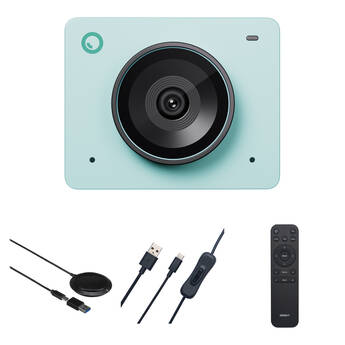 OBSBOT Meet 2 4K Webcam & Group Conference Kit (Aurora Green)