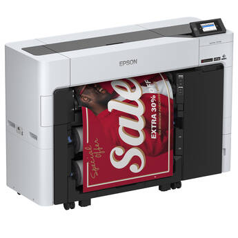 Epson SureColor T3770DR Large Format CAD/Technical Printer with Adobe Postscript (Dual Roll, 24")