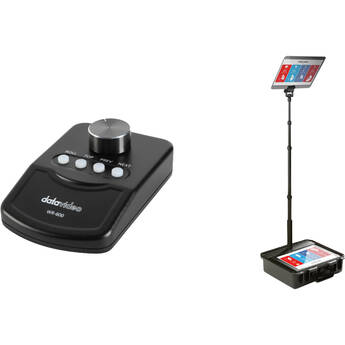 Datavideo TP-800 Mark II Conference Teleprompter & WR-600 Remote with IntelliSync