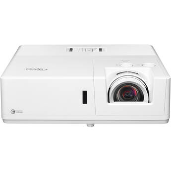 Optoma Technology ZK608T 6000-Lumen UHD 4K DLP Laser Projector (White)
