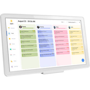 Aluratek 21.5" Smart Wi-Fi Digital Calendar & Photo Frame