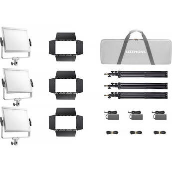 Godox Litemons LP1200R RGB LED Light Panel (3-Light Kit)