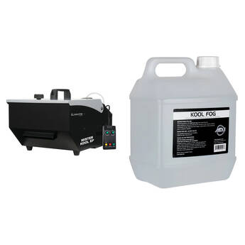 Eliminator Lighting Mister Kool EP Low-Lying Fog Kit with Low-Lying Fog Juice