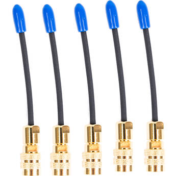 WISYCOM Kit 5-Pieces Whip Antenna, SMA Connector, 820-1160 MHz (Blue Cap)