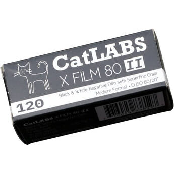 CatLABS X Film 80 MK II Black and White Negative Film (120 Roll Film)
