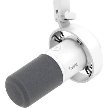 FIFINE AmpliTank K688 USB/XLR Dynamic Cardioid Microphone (White)