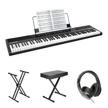 Alesis Concert 88-Key Digital Piano with Essentials Bundle