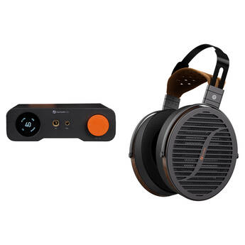 Fosi Audio ZH3 DAC Headphone Amplifier and Preamplifier Kit with i5 Open-Back Planar Magnetic Headphones and 4.4mm Balanced Cable